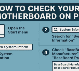 How to Check Your Motherboard on PC